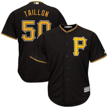 Load image into Gallery viewer, Jameson Taillon Pittsburgh Pirates Majestic Alternate Cool Base Replica Player Jersey - Black