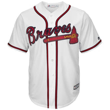 Load image into Gallery viewer, Dansby Swanson Atlanta Braves Majestic Home Official Cool Base Replica Player Jersey - White