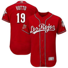 Load image into Gallery viewer, Joey Votto Cincinnati Reds Majestic Alternate Flex Base Player Jersey – Red