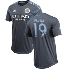 Load image into Gallery viewer, Jesús Medina New York City FC 2018 Secondary Player Jersey – Gray