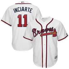 Load image into Gallery viewer, Ender Inciarte Atlanta Braves Majestic 2019 Home Cool Base Player Jersey – White