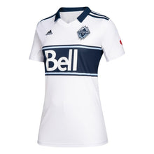 Load image into Gallery viewer, Joaquín Ardaiz Vancouver Whitecaps FC  Women's 2019 Hoop Player Jersey – White