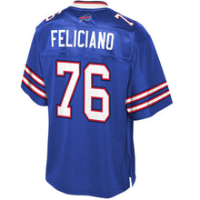 Load image into Gallery viewer, John Feliciano Buffalo Bills NFL Pro Line Team Player Jersey - Royal