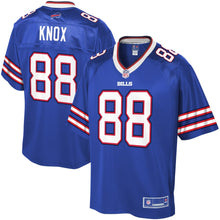 Load image into Gallery viewer, Dawson Knox Buffalo Bills NFL Pro Line Player Jersey - Royal