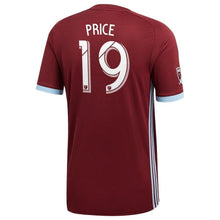 Load image into Gallery viewer, Jack Price Colorado Rapids 2018 Primary Player Jersey – Burgundy