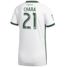 Load image into Gallery viewer, Diego Chara Portland Timbers Women's 2018 Secondary Player Jersey – White