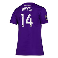 Load image into Gallery viewer, Dom Dwyer Orlando City SC Women's 2019 Bring The Noise Player Jersey – Purple