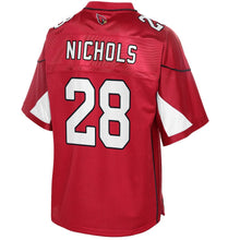 Load image into Gallery viewer, Deatrick Nichols Arizona Cardinals NFL Pro Line Team Player Jersey – Cardinal