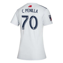 Load image into Gallery viewer, Cristian Penilla New England Revolution Women's 2019 Colonial Player Jersey – White