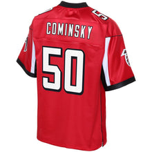 Load image into Gallery viewer, John Cominsky Atlanta Falcons NFL Pro Line Team Player Jersey - Red