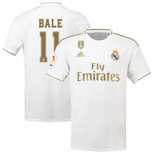 Load image into Gallery viewer, Gareth Bale Real Madrid 2019/20 Home Player Jersey – White