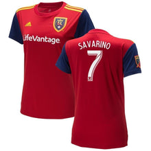 Load image into Gallery viewer, Jefferson Savarino Real Salt Lake Women's 2018 Primary Player Jersey – Red