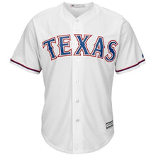 Load image into Gallery viewer, Delino DeShields Texas Rangers Majestic Cool Base Home Player Jersey - White