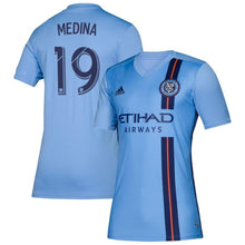 Load image into Gallery viewer, Jesus Medina New York City FC 2019 Primary Player Jersey - Blue