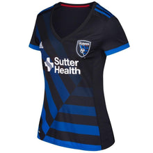 Load image into Gallery viewer, Chris Wondolowski San Jose Earthquakes Women's 2017/18 Primary Jersey - Black