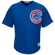 Load image into Gallery viewer, Javier Baez Chicago Cubs Majestic Alternate Official Cool Base Player Jersey - Royal/White