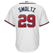 Load image into Gallery viewer, John Smoltz Atlanta Braves Majestic 2019 Home Cool Base Player Jersey – White