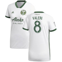 Load image into Gallery viewer, Diego Valeri Portland Timbers Women's 2018 Secondary Player Jersey – White