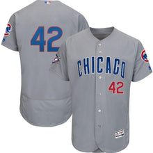 Load image into Gallery viewer, Chicago Cubs Majestic 2019 Jackie Robinson Day Flex Base Jersey – Gray