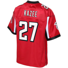 Load image into Gallery viewer, Damontae Kazee Atlanta Falcons NFL Pro Line Team Color Player Jersey - Red