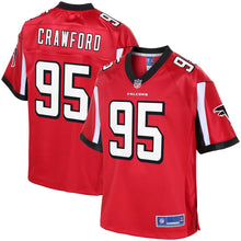 Load image into Gallery viewer, Jack Crawford Atlanta Falcons NFL Pro Line Team Color Player Jersey - Red
