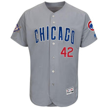 Load image into Gallery viewer, Chicago Cubs Majestic 2019 Jackie Robinson Day Flex Base Jersey – Gray