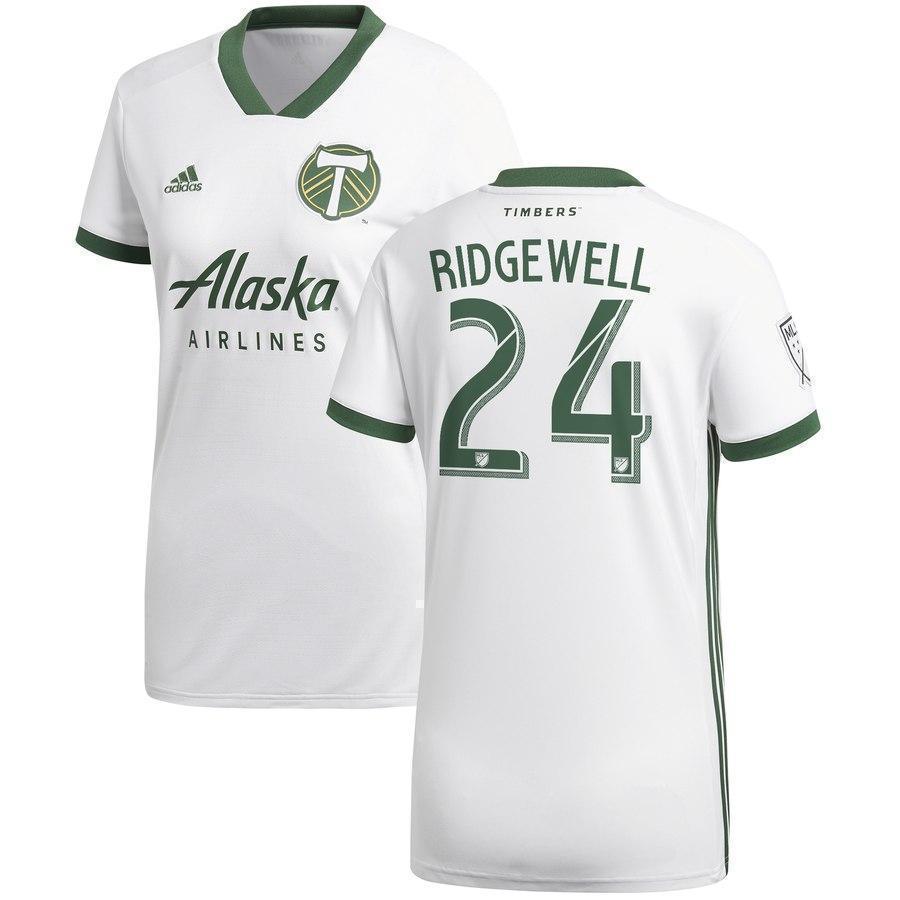 Portland Timbers adidas 2019 Authentic Away Long Sleeve Jersey