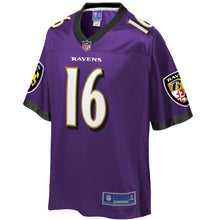 Load image into Gallery viewer, Jaylen Smith Baltimore Ravens NFL Pro Line Team Player Jersey - Purple
