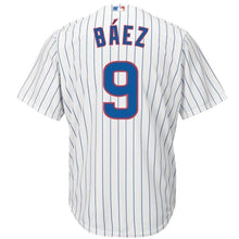 Load image into Gallery viewer, Javier Baez Chicago Cubs Majestic Alternate Official Cool Base Player Jersey - Royal/White