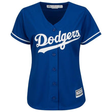 Load image into Gallery viewer, Enrique Hernandez Los Angeles Dodgers Majestic Women's Cool Base Player Jersey -Royal