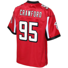 Load image into Gallery viewer, Jack Crawford Atlanta Falcons NFL Pro Line Team Color Player Jersey - Red