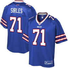 Load image into Gallery viewer, Jeremiah Sirles Buffalo Bills NFL Pro Line Primary Player Jersey - Royal