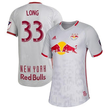 Load image into Gallery viewer, Bradley Wright-Phillips New York Red Bulls 2019 Primary Player Jersey – Gray