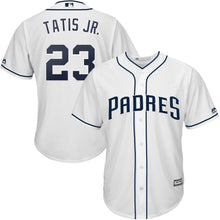 Load image into Gallery viewer, Fernando Tatis Jr. San Diego Padres Majestic Home Official Cool Base Player Jersey