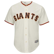 Load image into Gallery viewer, Joe Panik San Francisco Giants Majestic Cool Base Player Jersey - Cream/Black