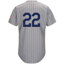 Load image into Gallery viewer, Jason Kipnis Cleveland Indians Majestic 1917 Turn Back the Clock Player Jersey - Gray