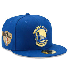 Load image into Gallery viewer, Golden State Warriors New Era 2019 NBA Finals Bound Side Patch 59FIFTY Fitted Hat - Royal
