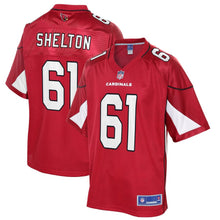 Load image into Gallery viewer, Coleman Shelton Arizona Cardinals NFL Pro Line Team Player Jersey – Cardinal