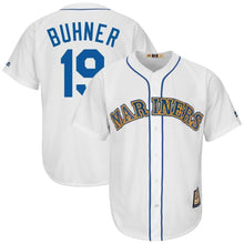 Load image into Gallery viewer, Jay Buhner Seattle Mariners Majestic Cooperstown Collection Cool Base Player Jersey – White