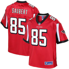 Load image into Gallery viewer, Eric Saubert Atlanta Falcons NFL Pro Line Team Color Player Jersey - Red