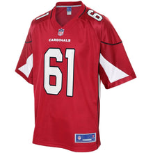 Load image into Gallery viewer, Coleman Shelton Arizona Cardinals NFL Pro Line Team Player Jersey – Cardinal