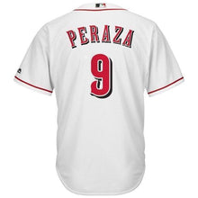 Load image into Gallery viewer, Jose Peraza Cincinnati Reds Majestic Home Cool Base Replica Player Jersey - White