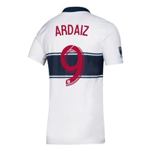 Load image into Gallery viewer, Joaquín Ardaiz Vancouver Whitecaps FC 2019 Hoop Player Jersey – White
