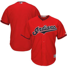 Load image into Gallery viewer, Cleveland Indians Majestic Alternate 2019 Cool Base Team Jersey – Navy/Scarlet