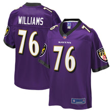 Load image into Gallery viewer, Darrell Williams Baltimore Ravens NFL Pro Line Team Player Jersey - Purple