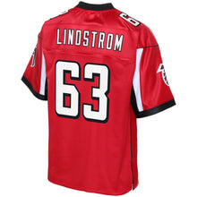 Load image into Gallery viewer, Chris Lindstrom Atlanta Falcons NFL Pro Line Team Player Jersey - Red