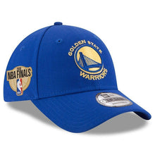 Load image into Gallery viewer, Golden State Warriors New Era 2019 NBA Finals Bound Side Patch 9FORTY Adjustable Hat - Royal