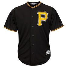 Load image into Gallery viewer, Jose Osuna Pittsburgh Pirates Majestic Alternate Cool Base Replica Player Jersey - Black