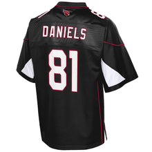Load image into Gallery viewer, Darrell Daniels Arizona Cardinals NFL Pro Line Alternate Team Player Jersey - Black