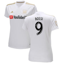 Load image into Gallery viewer, Diego Rossi LAFC Women's 2018 Secondary Player Jersey – White